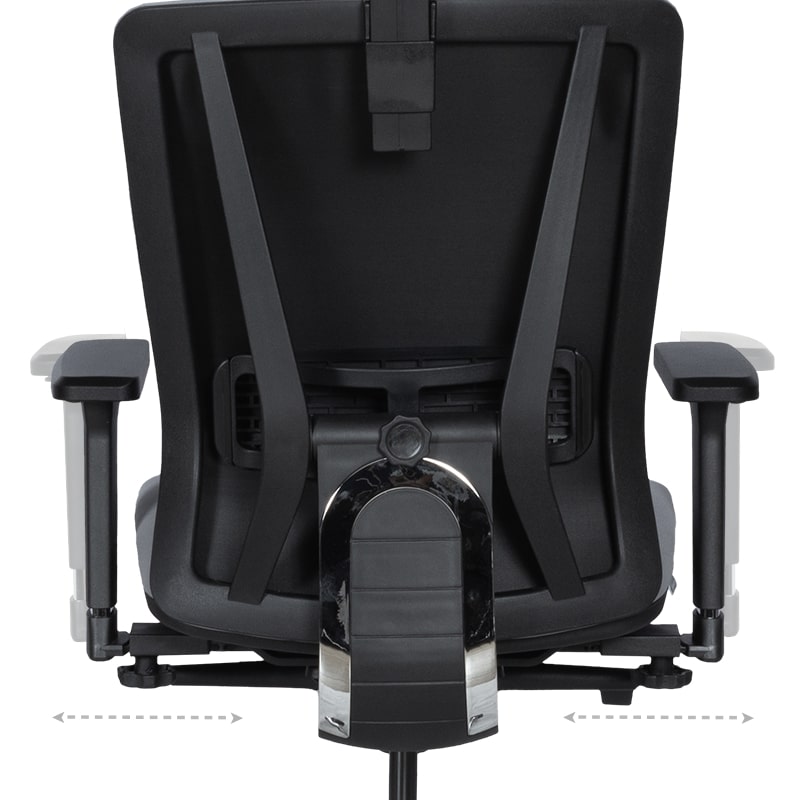 Ергономичен офис стол Carmen COTIA сив